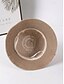 abordables Sombreros de mujer-Sombrero de paja bohemio plegable para mujer: gorra de playa ligera y transpirable de poliéster con lazo floral, varios colores para vacaciones de verano, uso diario informal y viajes.