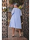 economico Set di abiti per la mamma-Due Pezzi Tubino Colonna Lunghezza Tè Abito da invitata a nozze Abito da cerimonia per signora Senza Maniche Collo gioiello Elegante Ospite di nozze Ricevimento di matrimonio Chiffon Pizzo Abiti con