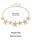 abordables Cinturón de mujer-Cadena de cintura bohemia con forma de estrella de mar para mujer, aleación de oro y plata, cinturón de playa ajustable, perfecto para el uso diario informal y para viajes de vacaciones.