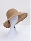 Χαμηλού Κόστους Γυναικεία Καπέλα-Γυναικείο πτυσσόμενο καπέλο ηλίου, ελαφρύ πολυεστέρα, στυλ boho, πολύχρωμο, αναπνεύσιμο και συσκευάσιμο, ιδανικό για διακοπές, ταξίδια, παραλία και καθημερινή casual ένδυση