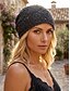 Χαμηλού Κόστους Γυναικεία Καπέλα-Γυναικείο καπέλο σκούφο με κροσέ σε boho μοτίβο, πλεκτό καπέλο από μείγμα βαμβακιού σε πολλά χρώματα για καθημερινή χρήση, ταξίδια, διακοπές και στυλ σε παραθαλάσσιο θέρετρο