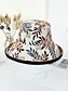 economico Cappelli da donna-Cappello da sole reversibile da donna in poliestere stile bohémien, cappello a secchiello pieghevole a tesa larga multicolore per la spiaggia, ideale per vacanze, viaggi, tempo libero all'aperto e