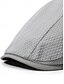 baratos Chapéus Masculinos-Boina masculina de malha - boina estilo jornaleiro em poliéster respirável com fivela ajustável, várias cores, leve e plana, ideal para viagens de verão e atividades ao ar livre. &amp;roupa casual para