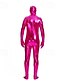 preiswerte Glänzend-Zentai-Anzüge Bodysuit Karnevalskostüm Ganzkörperanzug Herren Einfarbig Latex Elasthan Lycra Kostüm für Karneval Maskerade Erwachsene