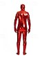 preiswerte Glänzend-Zentai-Anzüge Bodysuit Karnevalskostüm Ganzkörperanzug Herren Einfarbig Latex Elasthan Lycra Kostüm für Karneval Maskerade Erwachsene