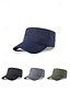 cheap Men's Hats-Men's Breathable Quick-Dry Military Cap, Lightweight Perforated Polyester Adjustable Cadet Hat in Multiple Colors for Summer Travel, Hiking, Fishing, Golf, Camping &amp; Daily Wear