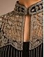 billige Kjolebluser-Dame Sjal Fest كلاسيكي Vintage retro 1 Deler
