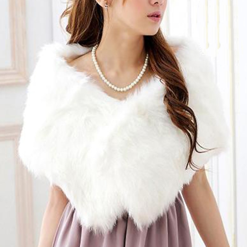 Shawls Feather / Fur Wedding Wedding  Wraps / Fur Wraps With2