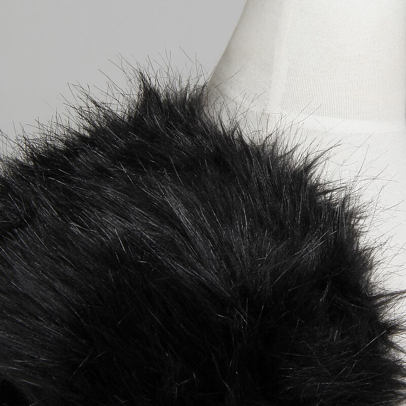 Short Sleeve Shrugs Feather / Fur Party Evening Fall Wedding  Wraps / Fur Wraps With Smooth / Fur4