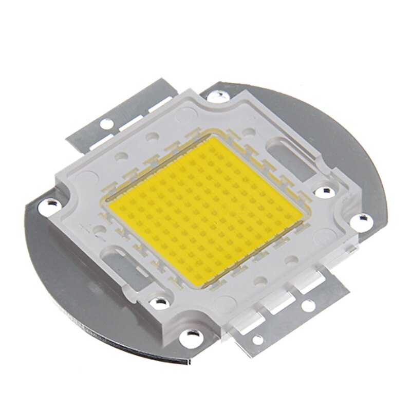 1PC DIY 100W  9000-10000LM  Naturally White 4000-4500K  Light Integrated LED Module (DC33-35V 2.8A) Street Lamp for Projecting Light  Gold Wire Welding of Copper Bracket2