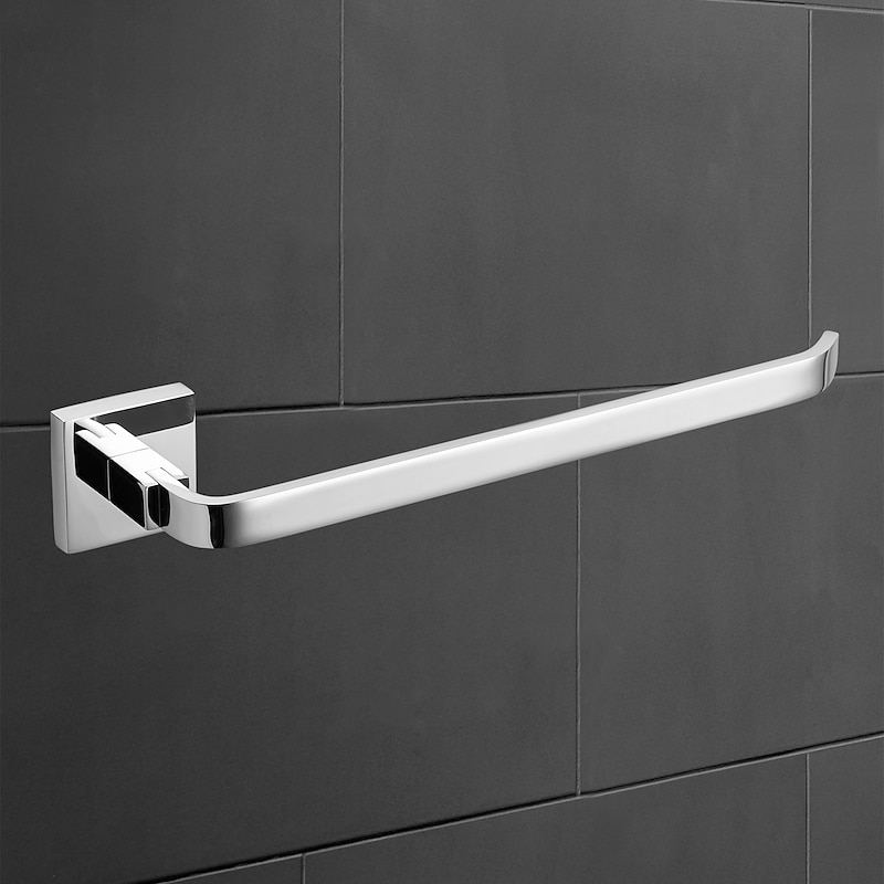 Bathroom Accessory Set Contemporary Brass 4pcs - Hotel bath Toilet Paper Holders / Robe Hook / tower bar Wall Mounted4