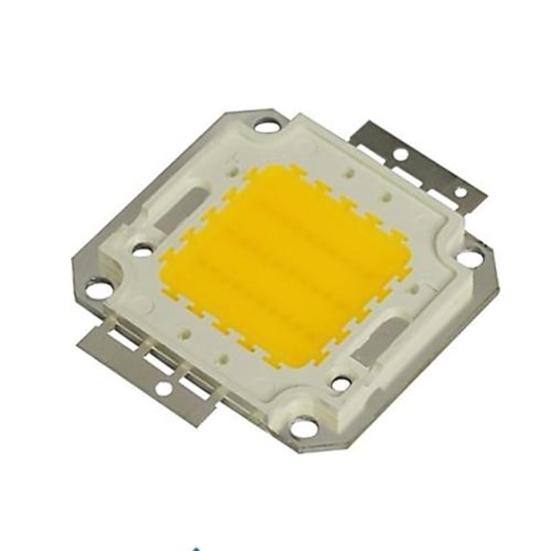 1PC DIY 30W 2800-3500LM Warm White 3000-3500K  Light Integrated LED Module (DC33-35V 0.8A) Street Lamp for Projecting Light  Gold Wire Welding of Copper Bracket