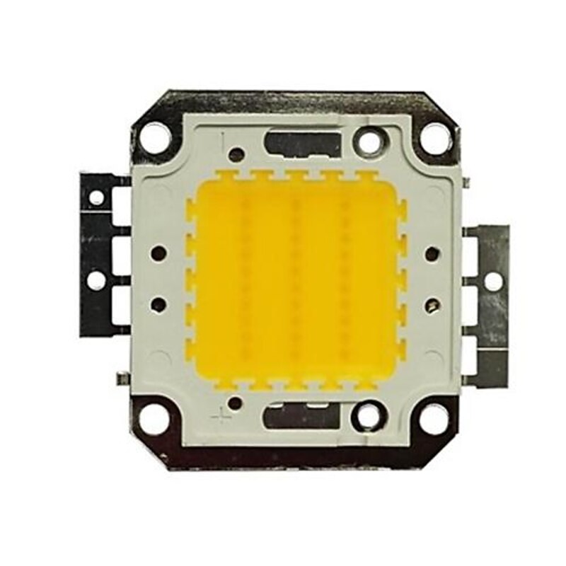 1PC DIY 30W 2800-3500LM Warm White 3000-3500K  Light Integrated LED Module (DC33-35V 0.8A) Street Lamp for Projecting Light  Gold Wire Welding of Copper Bracket2