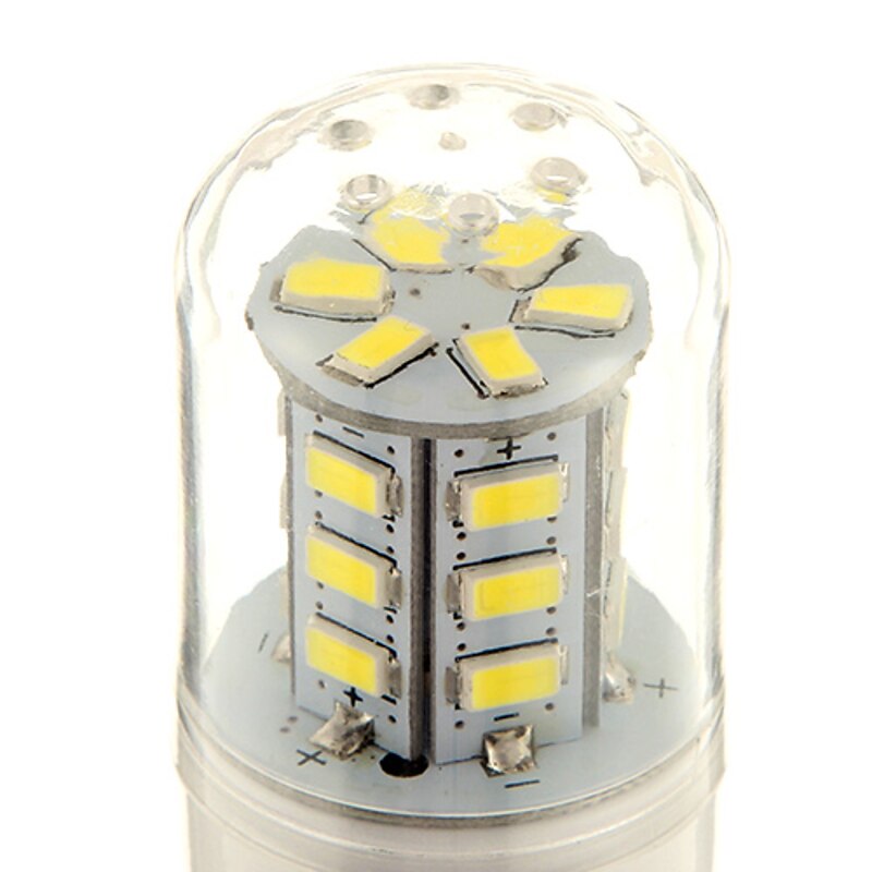 5pcs 3 W LED Corn Lights 450 lm E14 24 LED Beads SMD 5730 Natural White 220-240 V / 5 pcs / CE Certified4