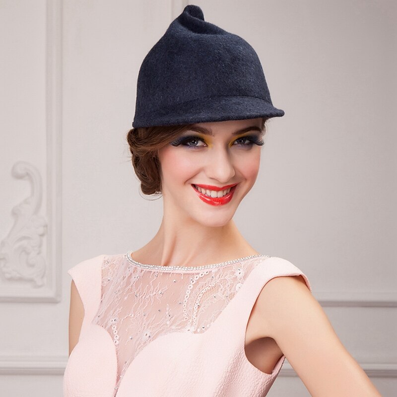 Gorgeous Wool Ladies Wedding /Party/Outdoor Sweet Hat (More Colors)2