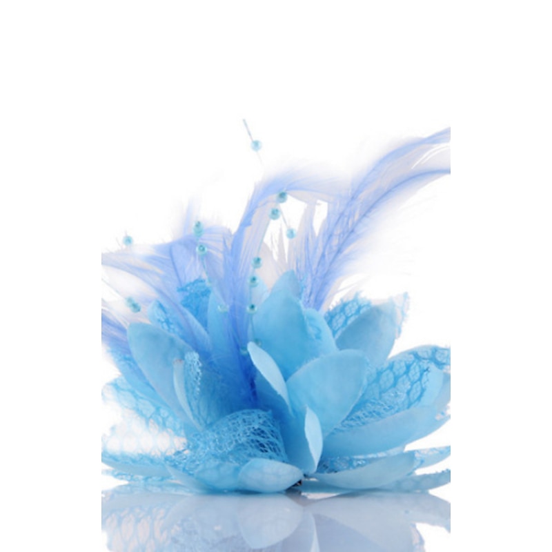 Vintage Party Crystal / Fabric Crown Tiaras with 1 Piece Wedding / Party / Evening / Tea Party Headpiece3