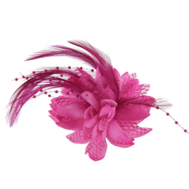 Vintage Party Crystal / Fabric Crown Tiaras with 1 Piece Wedding / Party / Evening / Tea Party Headpiece4