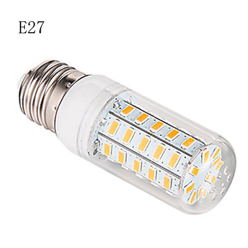 10 W LED Corn Lights 1000 lm E14 G9 B22 T 48 LED Beads SMD 5730 Warm White Cold White 220-240 V3