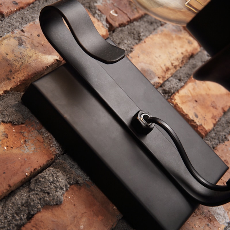 Lightinthebox Wall Lamp Retro Vintage Rustic Glass Wall Scone for Bedroom Bedside Industrial Wall Light LED Fixtures Aisle Staircase Lamps Bulb Not Included4