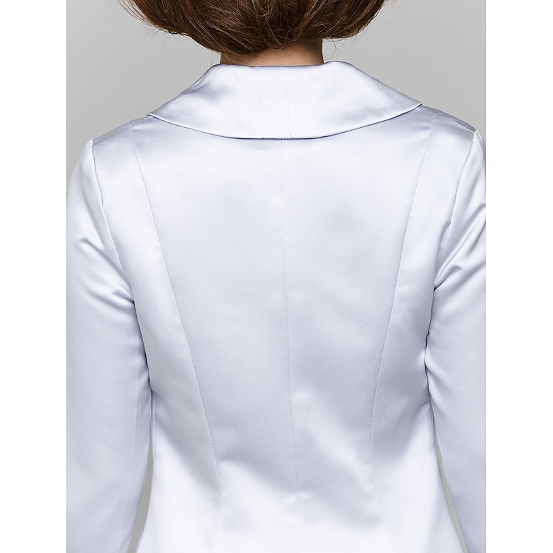 Coats / Jackets Satin Fall Wedding / Party Evening Women's Wrap With 5