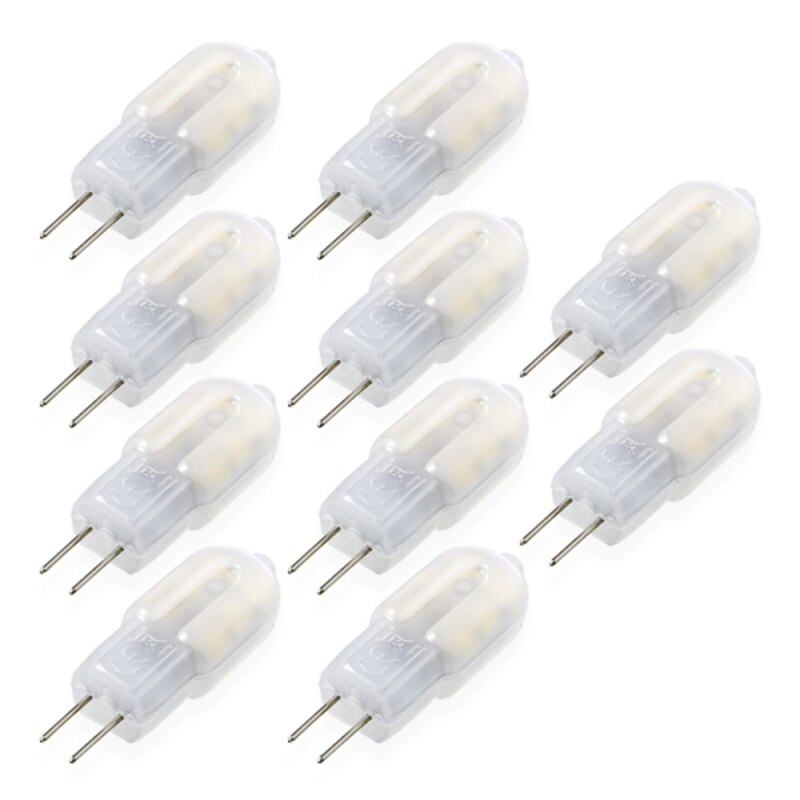 10PCS G4 2.5W 250lm LED Bi-pin Lights 14LED 2835SMD Warm White Cool White Natural White LED Corn Light DC 12V2