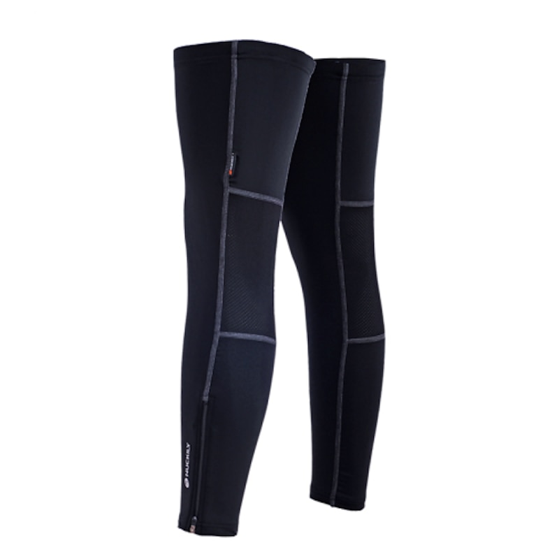 1 Pair Nuckily Leg Warmers / Knee Warmers Solid Color UPF 50 Reflective Lightweight Bike Black Nylon Elastane for Men's Women's Adults' Road Bike Mountain Bike MTB Fishing / Stretchy / UV Resistant4