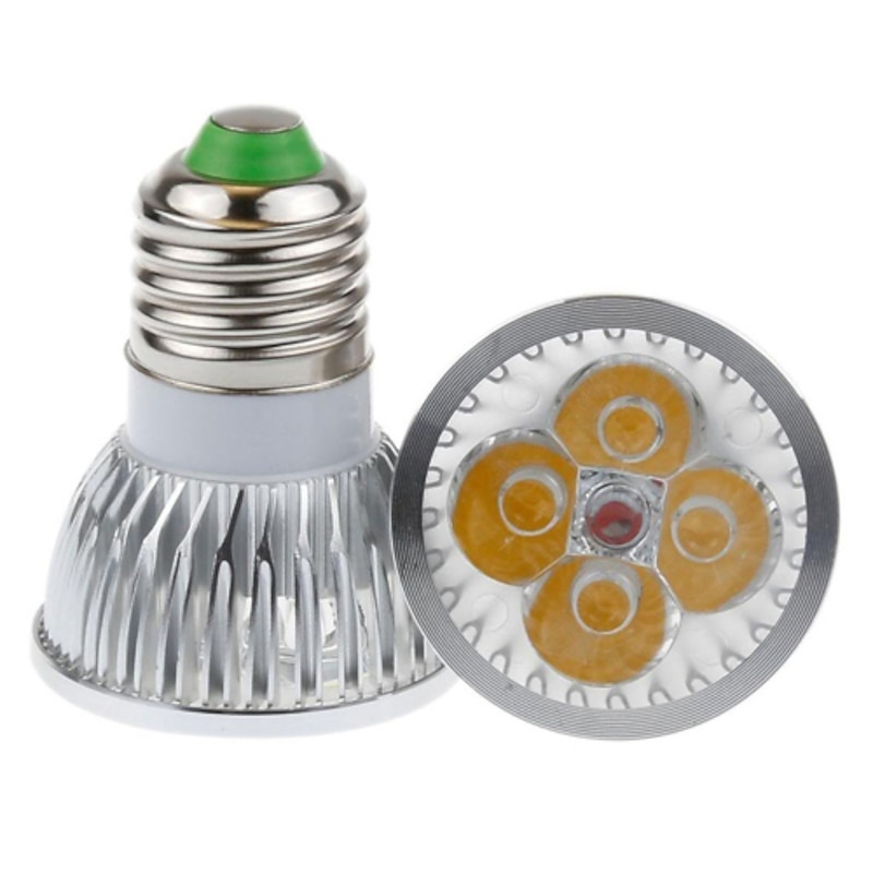 5pcs 4 W LED Spotlight 350 lm E14 GU10 GU5.3 4 LED Beads High Power LED Decorative Warm White Cold White 85-265 V / 5 pcs / CE Certified4