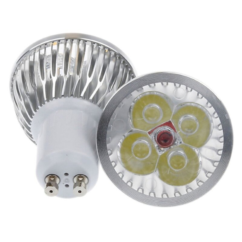 5pcs 4 W LED Spotlight 350 lm E14 GU10 GU5.3 4 LED Beads High Power LED Decorative Warm White Cold White 85-265 V / 5 pcs / CE Certified3