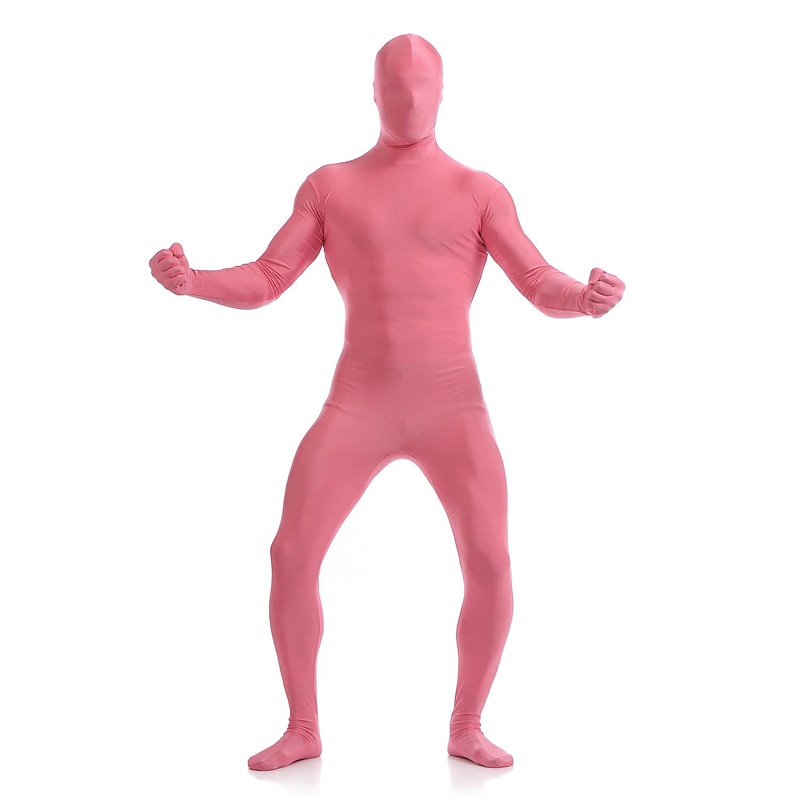 Zentai Suits Skin Suit Full Body Suit Carnival Costume Full Body Suit Men's Women's Solid Colored Spandex Lycra Costume for Halloween Kid's Adults'3