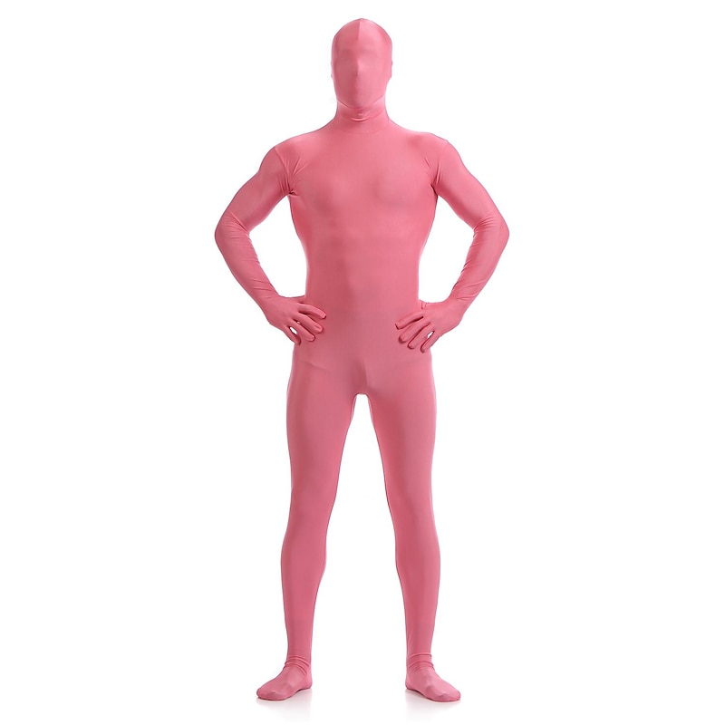 Zentai Suits Skin Suit Full Body Suit Carnival Costume Full Body Suit Men's Women's Solid Colored Spandex Lycra Costume for Halloween Kid's Adults'2