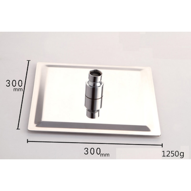 Contemporary Rain Shower Chrome Feature - Rainfall, Shower Head2