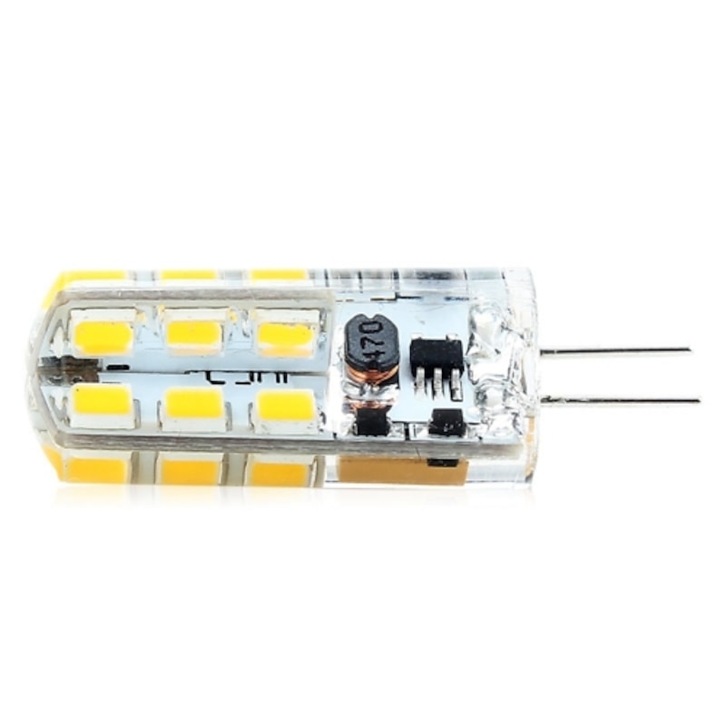 10pcs 2.5W LED Bi-pin Corn Lights Bulbs 260lm Dimmable G4 SMD2835 Landscape 25W Halogen Bulb Replacement Warm Cold White AC12V DC12V AC220V4