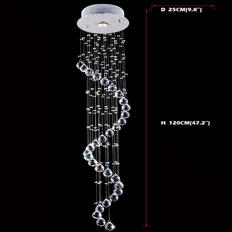 25cm(9.8inch) Pendant Lantern Design Chandelier Metal Electroplated Modern 220-240V3