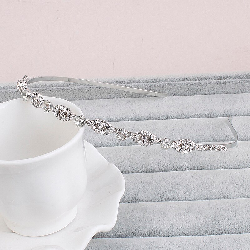 Rhinestone Headbands with 1 Piece Wedding / Special Occasion / Casual Headpiece4