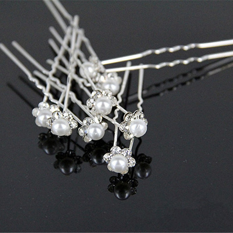 Decorations / Pins / Barrettes Hair Accessories Rhinestones / Alloy Wigs Accessories Women 6 pcs pcs 1-5cm Party Classic Jewelry Cute Handmade3