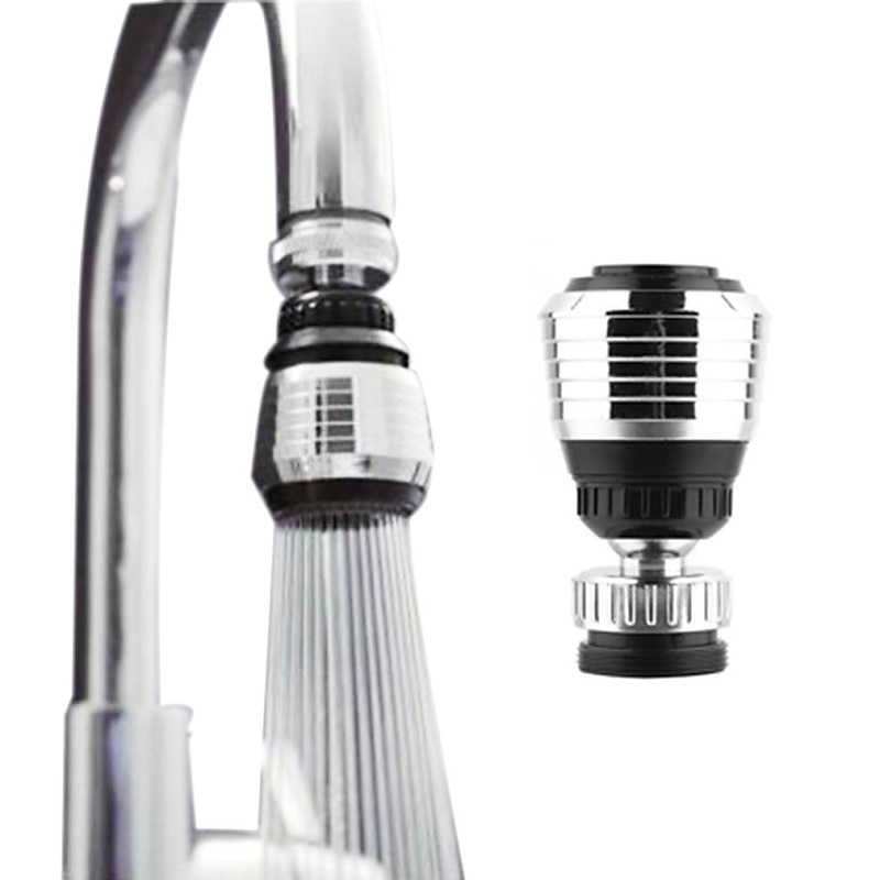 Kitchen Sink Faucet Sprayer Water Saving Aerator 360 Degrees Rotatable Bubbler Filter Free To Bend Nozzle Flexible Tap2