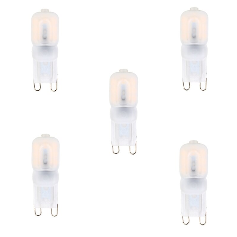 5pcs 4 W LED Bi-pin Lights 300-400 lm G9 T 14 LED Beads SMD 2835 Dimmable Decorative Warm White Cold White Natural White 220-240 V 110-130 V / 5 pcs / RoHS