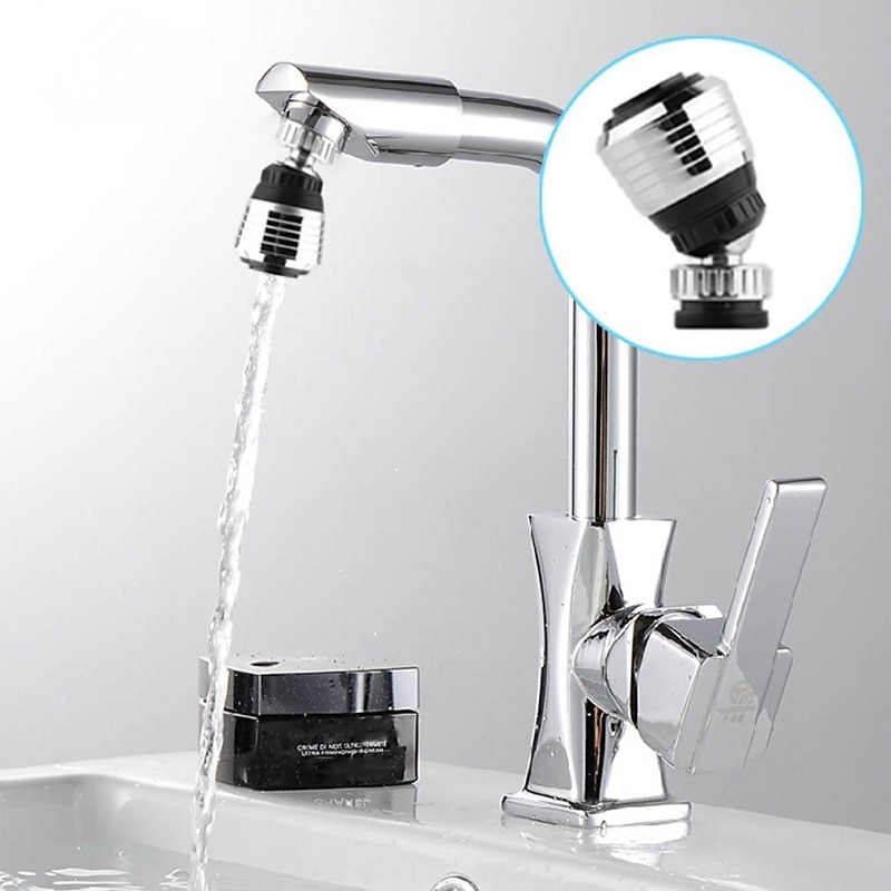 Kitchen Sink Faucet Sprayer Water Saving Aerator 360 Degrees Rotatable Bubbler Filter Free To Bend Nozzle Flexible Tap3