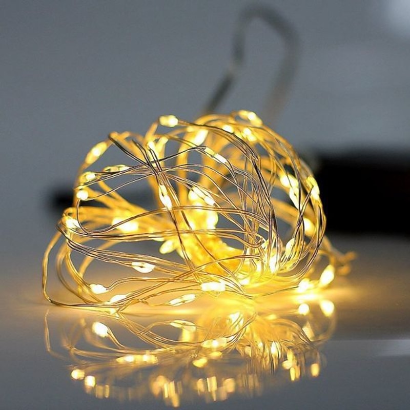 3M Waterproof String Lights, 30 LEDs Battery Powered Fairy Lights for Chritsmas Festivals & New Year Gifts3