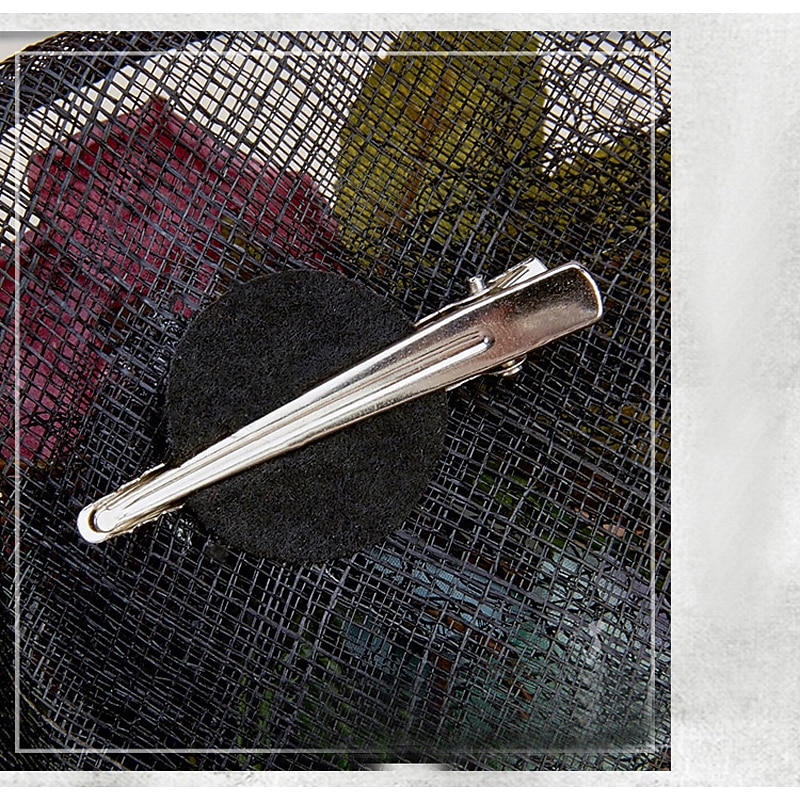 Fascinators Hats Fall WeddingHeadwear Flax Horse Race Ladies Day Royal Astcot Vintage Style Flower Elegant With Floral Headpiece Headwear dress to impress Race Day Dress3