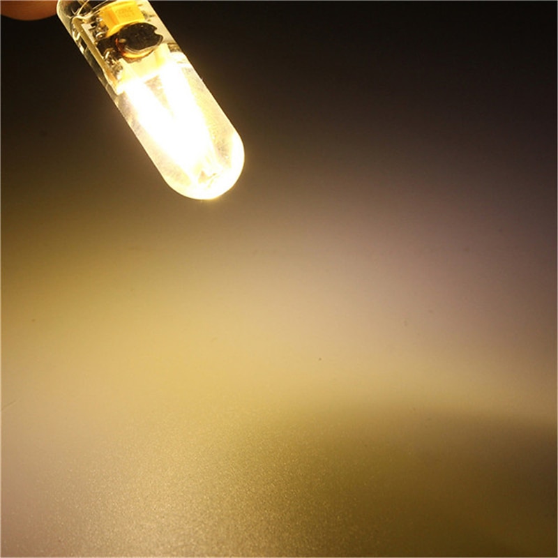 5pcs 1.5 W LED Bi-pin Lights 150 lm G4 T 2 LED Beads COB Decorative Warm White Cold White 12 V / 5 pcs / RoHS2