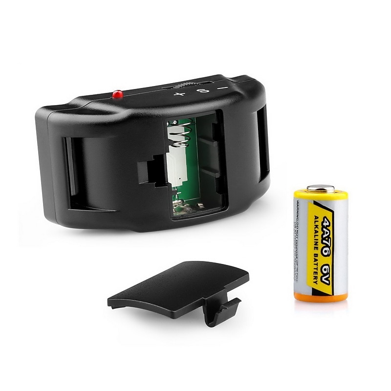 Pet Dog Bark Collar Anti Bark Shock / Vibration Solid Colored Nylon Black 1 set2