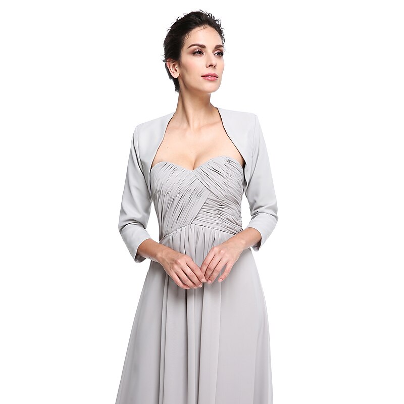 Shrugs Chiffon Wedding / Party Evening Women's Wrap With3