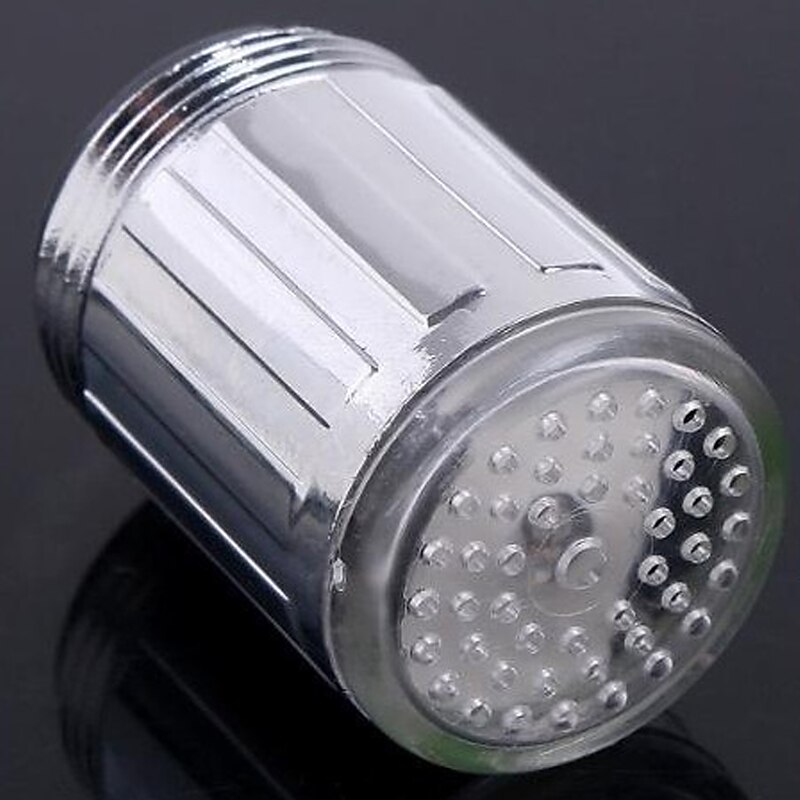 Deck Mounted LED Water Faucet,A Grade ABS Plastic Faucet Body Material Light Colorful Changing Glow Shower Head Kitchen Tap Aerators3