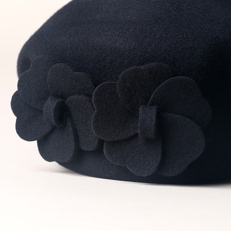 Hats Wool Beret Hat Fedora Hat Wedding Casual Tea Party Kentucky Derby Horse Race Elegant Simple With Floral Headpiece Headwear4