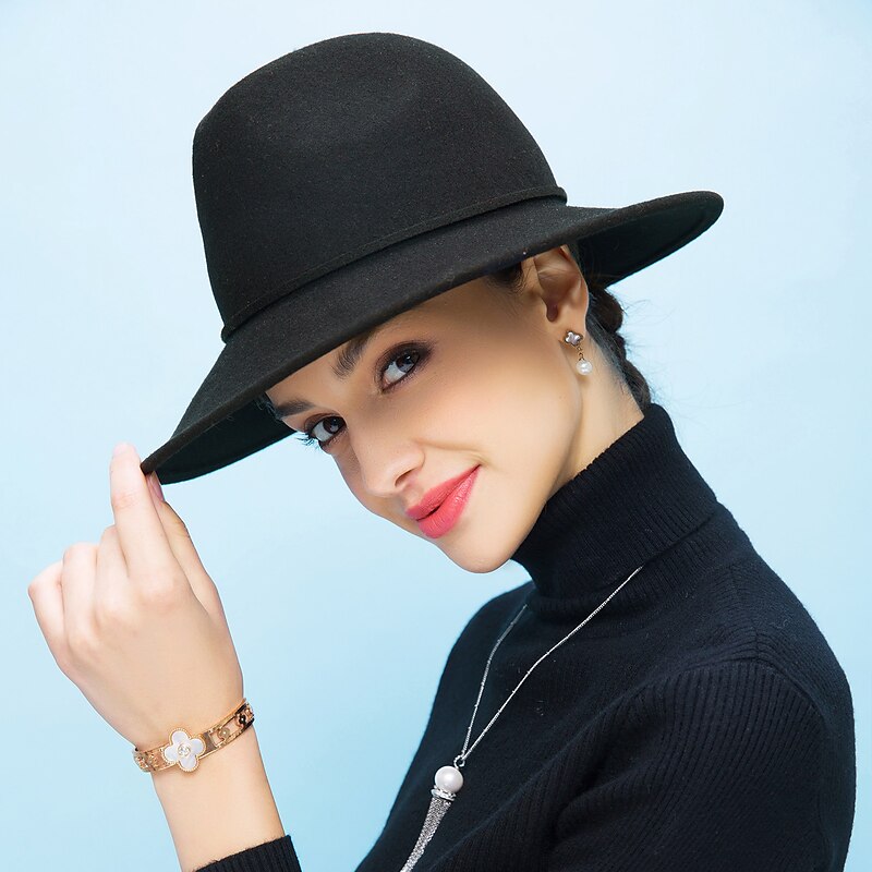 Women's Vintage Bucket Hat - Solid Colored4