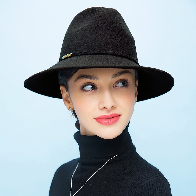 Women's Vintage Bucket Hat - Solid Colored