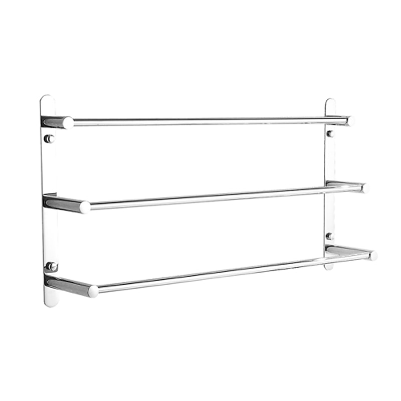 Towel Racks 3-Tiers Bath Towel Bar , Stainless Steel, Wall Mount, Mirror polished finished, High quality2