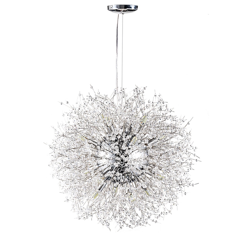 100 cm Unique Design Chandelier Metal Sputnik Chrome Modern 110-120V 220-240V2