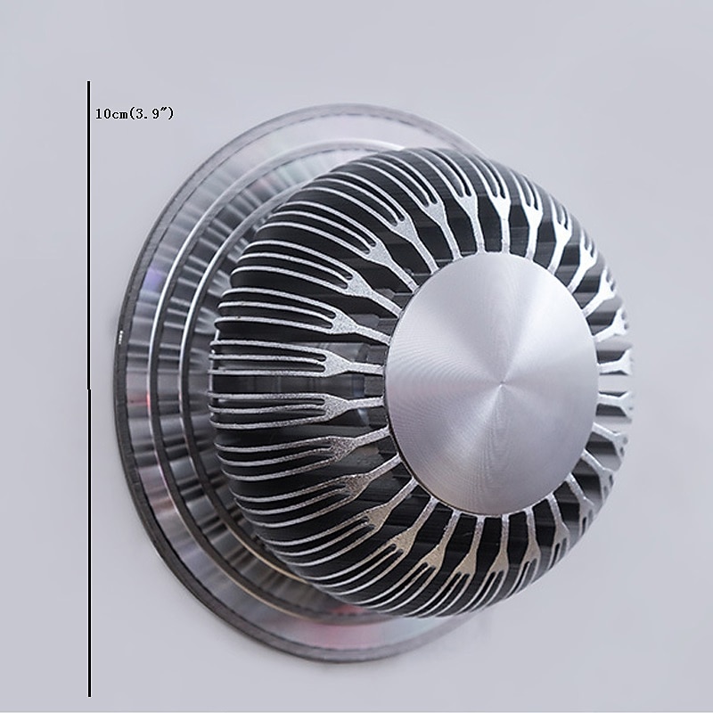 1-Light 10cm Modern / Contemporary Mini Style Flush Mount wall Lights LED Spherical Design Aluminum Corridor Stairs Wall Light 90-240V 3W2